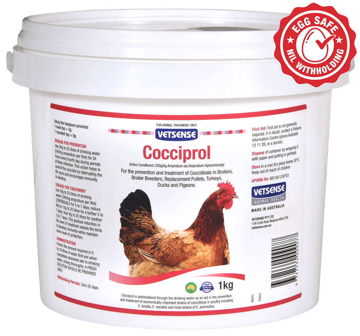 Vetsense Cocciprol