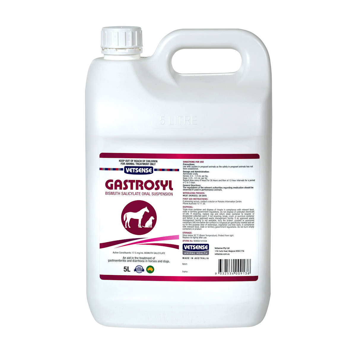 Vetsense Gastrosyl for Horses